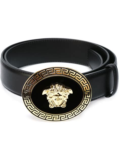 cheap versace belt medusa head|versace medusa belt all black.